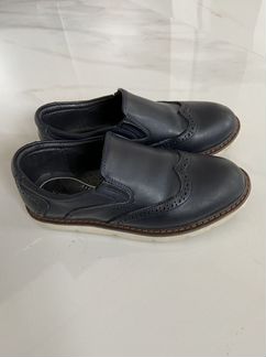 Кожаные туфли для мальчика 32 р-р