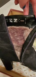 Сапоги зимние кожаные Италия 38 р-р