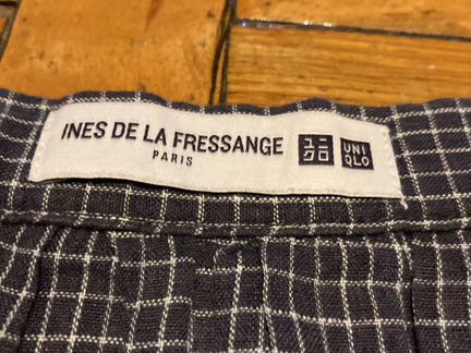 Юбка ines de la fressange Uniqlo 42 лён