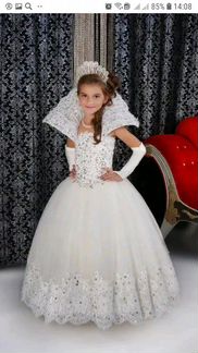 Платье Снежной королевы в прокат