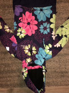 Детский зимний комбинезон на девочку