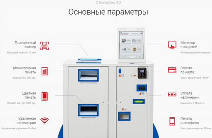 Вендинговый копировальный автомат