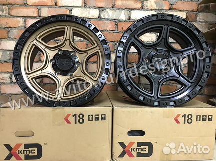 Диски KMC XD139 Portal R17 6x139,7 Pajero Hummer