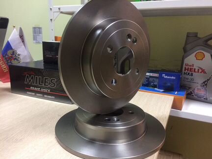 Диск тормозной задний Hyundai Solaris 1/ Kia Rio 3