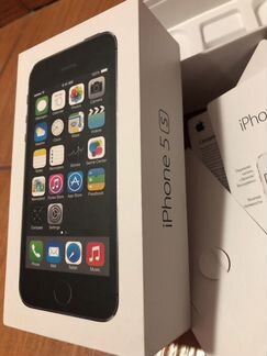 Коробка iPhone 5s 16GB черный
