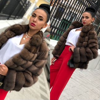 Шуба из соболя Новая