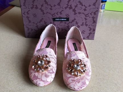 Балетки dolce & gabbana