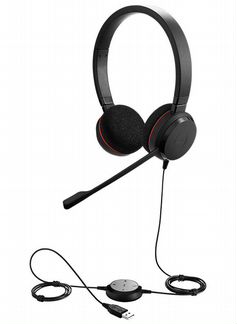 Стереогарнитуры USB Jabra Evolve 20 Stereo MS