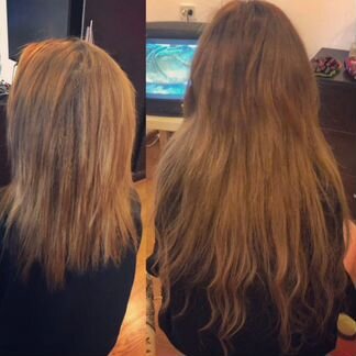 Наращивание волос