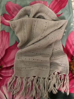 Женский шарф зимний