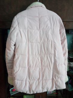 Куртка теплая осень. на девочку. 134рост