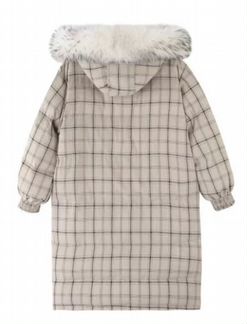 Пуховик женский с гусиным пухом