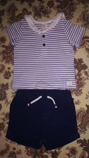 Комплект h&m новый 68см