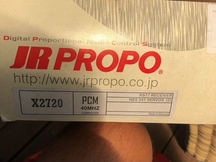 JR propo X2720 7-канальная система радиуправления
