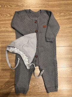Комбинезон с шапкой loomknits