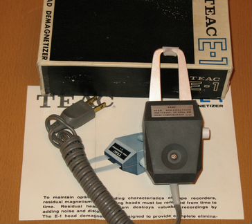 Новый размагничиватель для головок Teac E-1