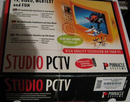 Тв-тюнер Pinnacle Systems Studio pctv (PCI)