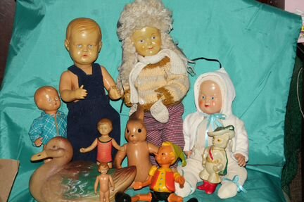 Кукла целлулоид винтаж СССР