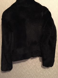 Полушубок,шуба из меха кролика, автоледи