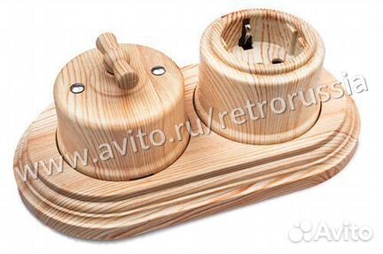 Выключатель поворотный в стиле ретро