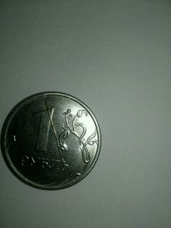Монета заводской брак