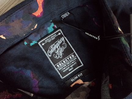 Оригинальная рубашка Selected Slim Fit 170/92А