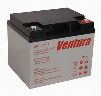 Аккумулятор тяговый Ventura GPL 12-40 (12В 40Ач)