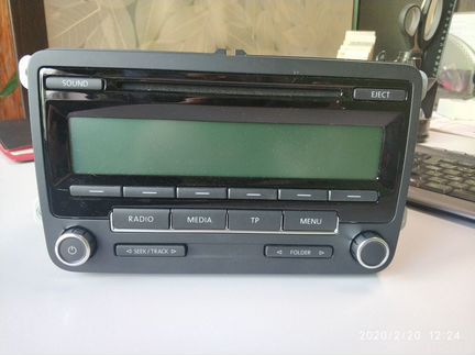 Штатная магнитола blaupunkt gmbh, VW golf