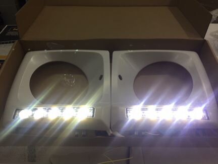 Ходовые огни для w463 с поворотником