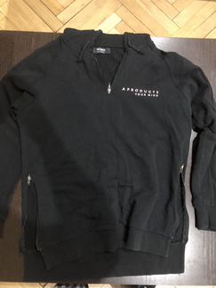 Худи кофта с молниями Pull and Bear