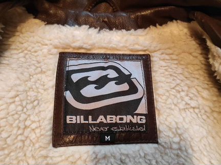 Кожаная куртка Billabong