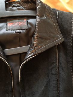 Куртка из искусственной замши