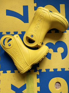 Детские сапоги crocs