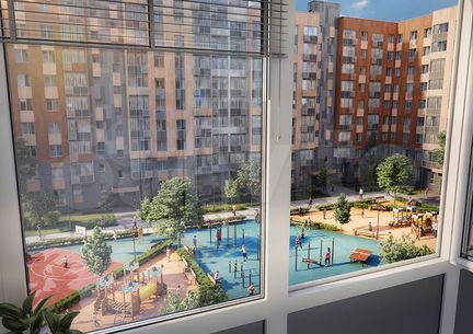 2-к квартира, 48.6 м², 13/15 эт.