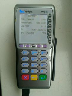 POS терминал Verifone VX670 переносной автономный