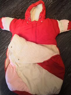 Конверт из натуральной овчины на девочку