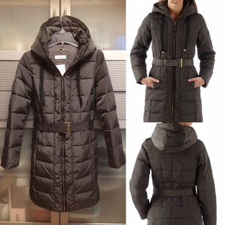 Новое пальто-пуховик Camaieu, с капюшоном