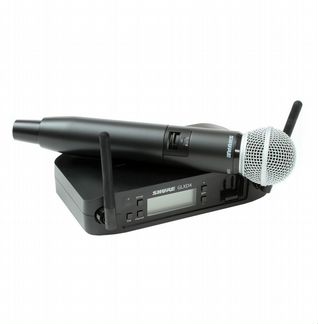 Shure glxd24E/SM58 цифровая вокальная радиосистема