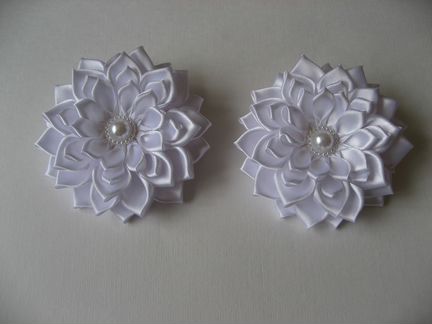 Заколки, резиночки для волос ручной работы