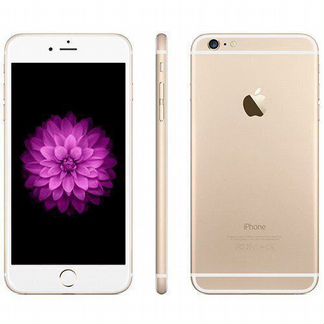 Смартфон Apple iPhone 6 Plus 16GB, золотой