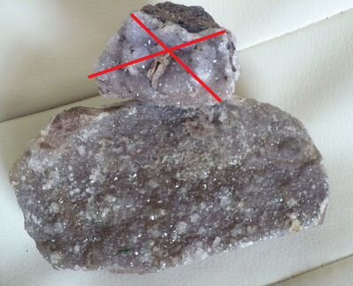 Аметист не обработанный