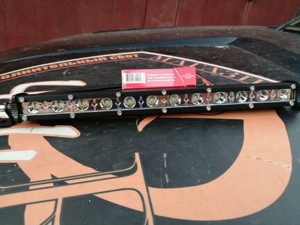 Фара светодиодная 36Вт узкая и длинная