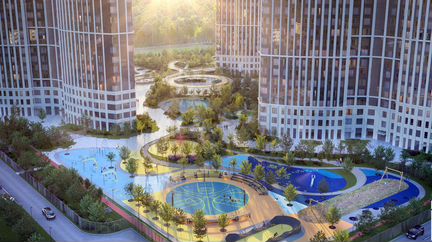 Квартира-студия, 63.3 м², 5/39 эт.