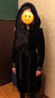 Шуба из мутона