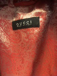 Куртка замшевая Gucci