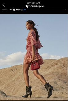 Сумка натуральная кожа Longchamp оригинал новая