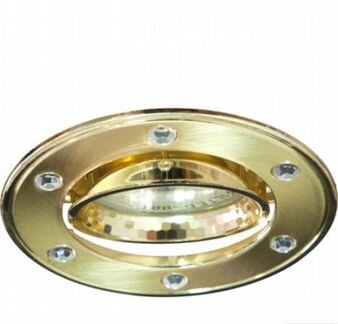 Светильник встраиваемый со стразами, новый