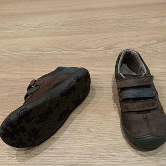 Ботинки кожаные