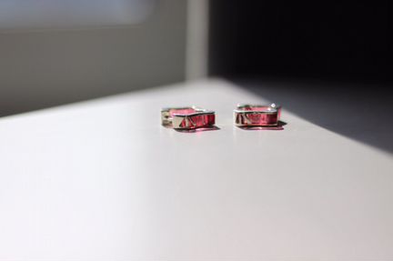 Серьги Серебро Франция