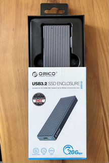 Orico 20Gbps usb3.2 GEN2 2x2 Type-C SSD NVMe корпу